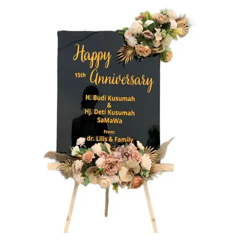 Papan Bunga Akrilik Pacekulon